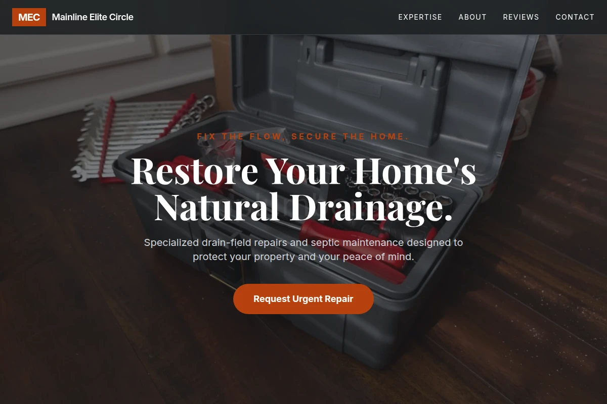 Drain-field Home Repair